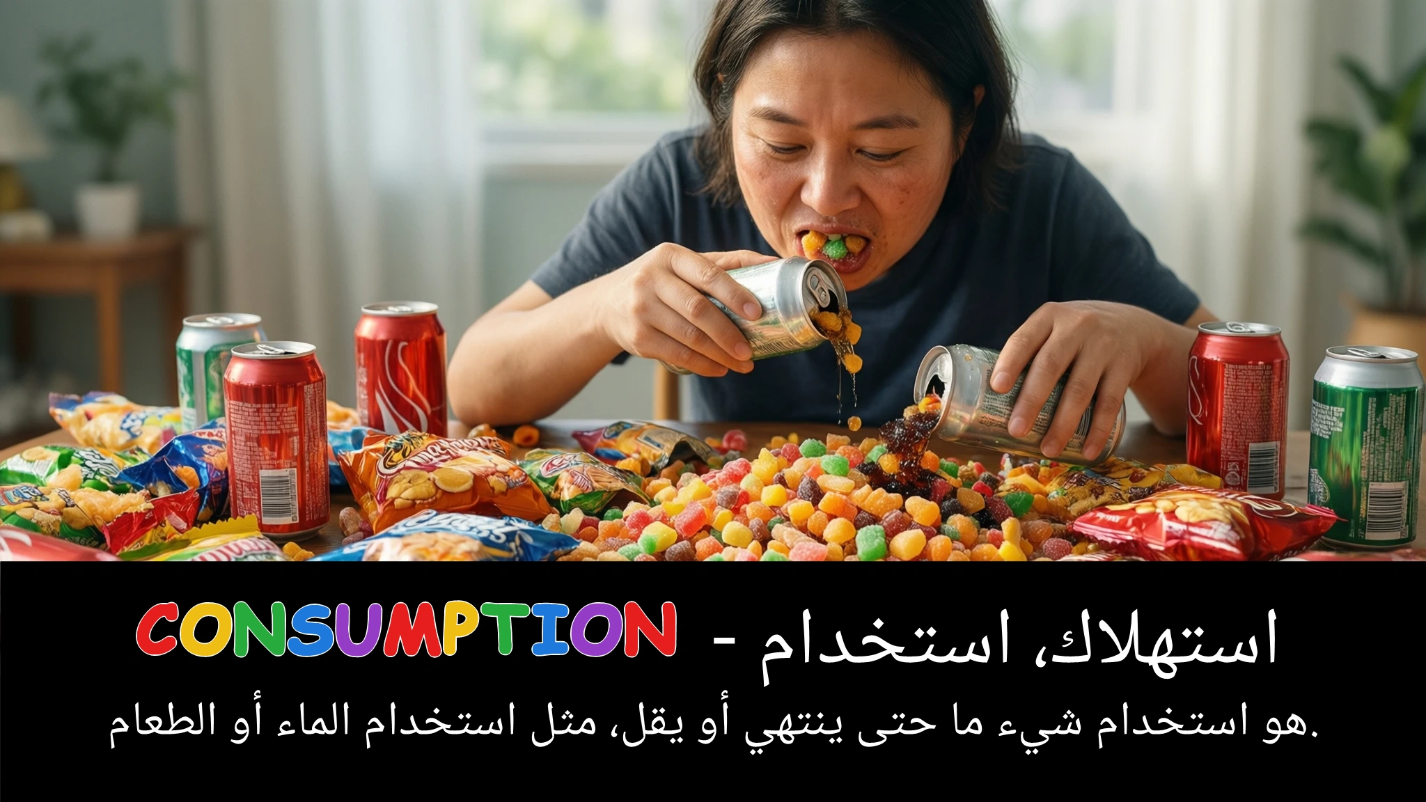 Arabic Illustration for consumption